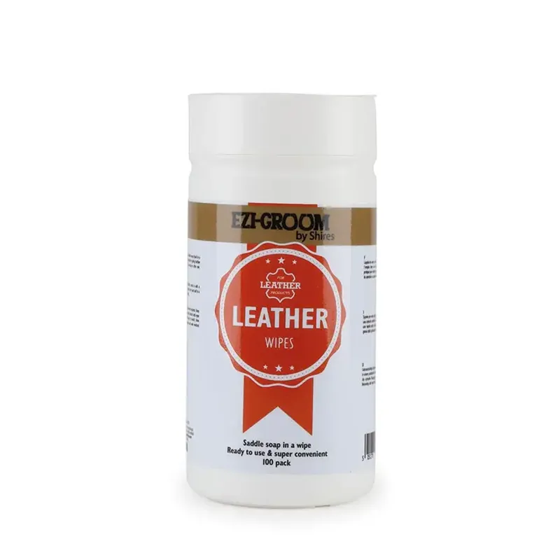 Shires EZI-GROOM Leather Wipes - 100pk