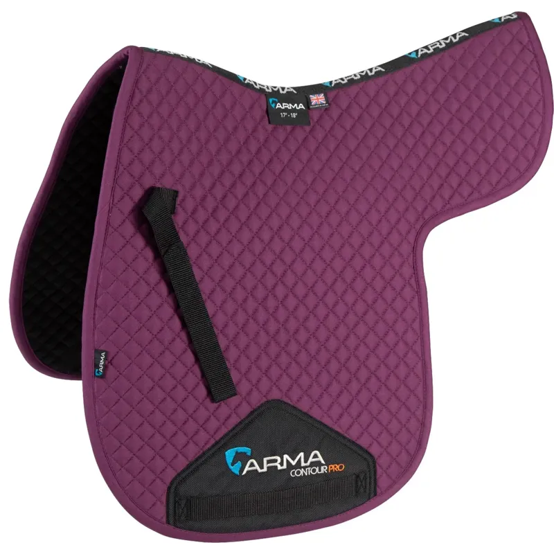 Shires ARMA Numnah - Plum