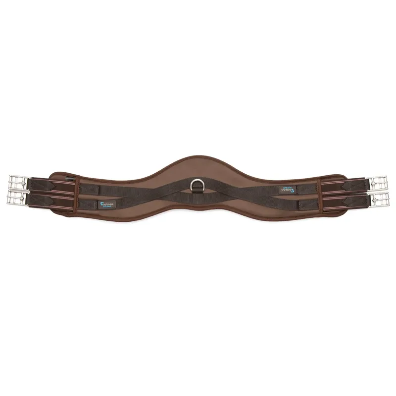 Shires ARMA Memory Foam Anatomical Girth - Brown