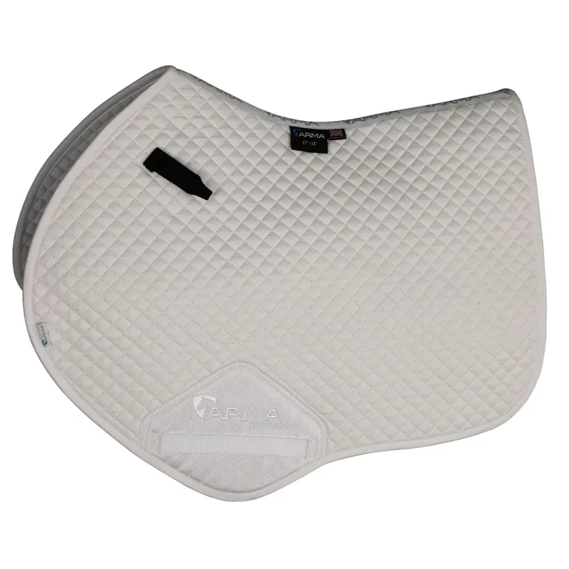 Shires ARMA Jump Saddlecloth - White