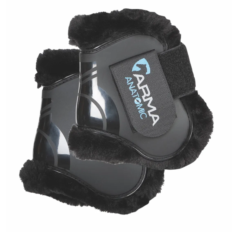 Shires ARMA SupaFleece Fetlock Boots - Black