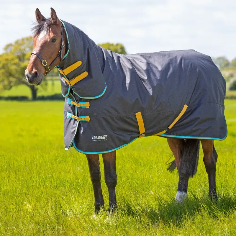 Shires Tempest Original 300g Turnout Combo Rug - Black