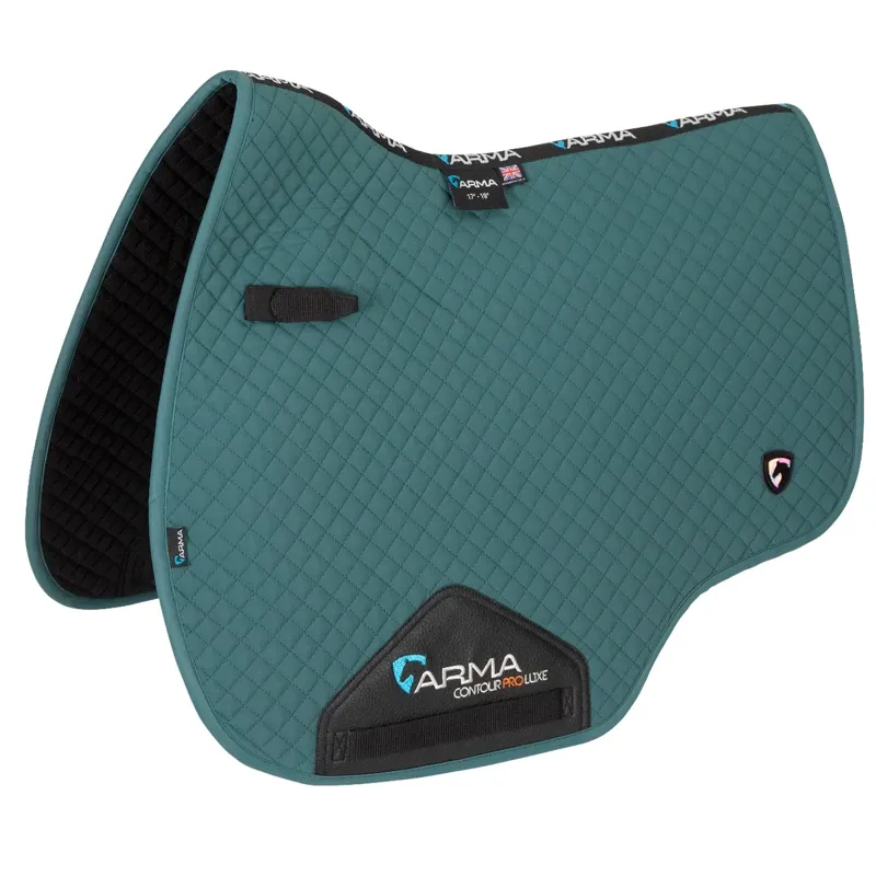 Shires ARMA Luxe Saddlecloth - Dark Green