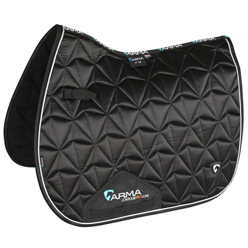 Shires ARMA Luxe Gloss Saddlecloth - Black