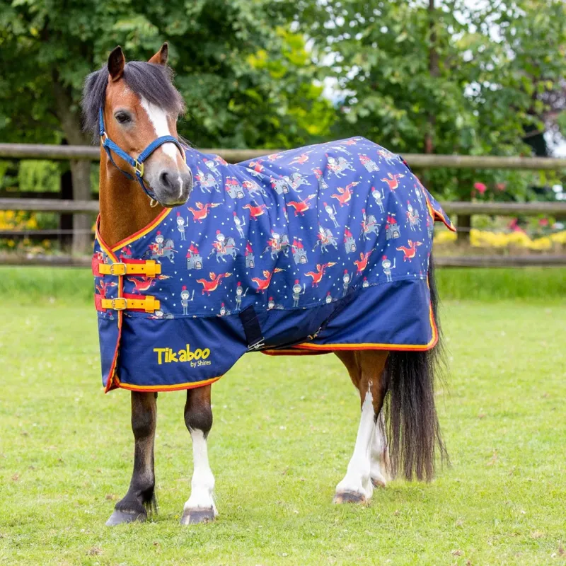 Shires Tikaboo 100g Turnout Rug - Prince Charming 