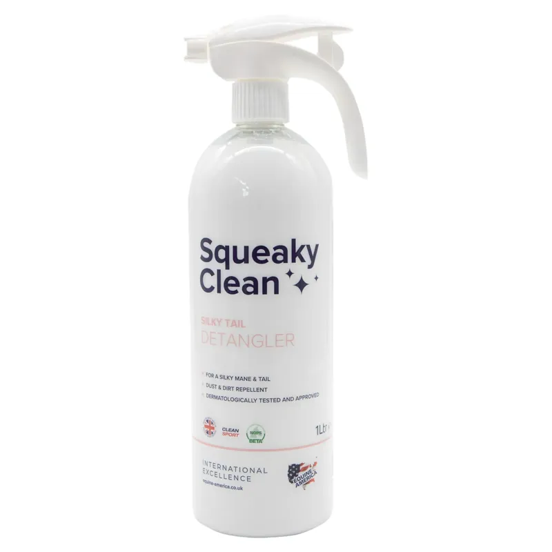 Equine America Squeaky Clean Silky Tail Detangler - 1L