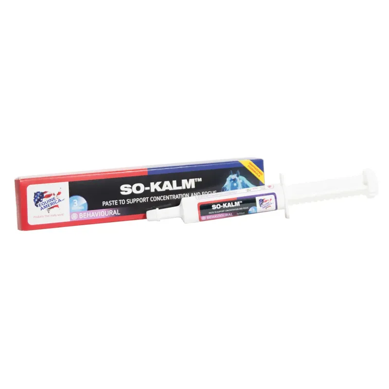 Equine America So Kalm Paste - X 3 Doses