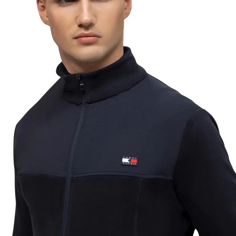 Tommy Hilfiger Men's Michigan Fleece Jacket - Desert Sky - Medium-2