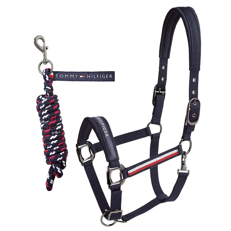 Tommy Hilfiger Yale Set Halter and Rope - Desert Sky