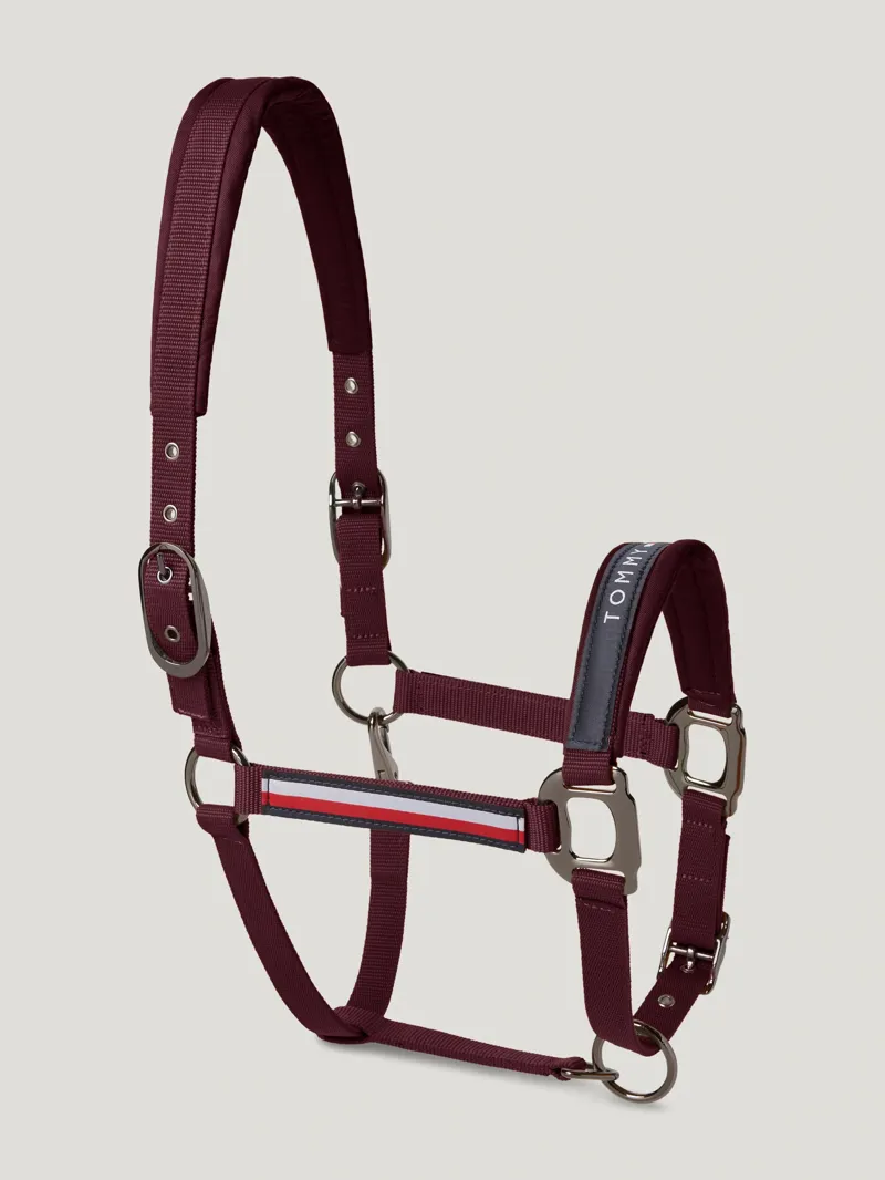 Tommy Hilfiger Yale Set Halter and Rope - Deep Burgundy-1