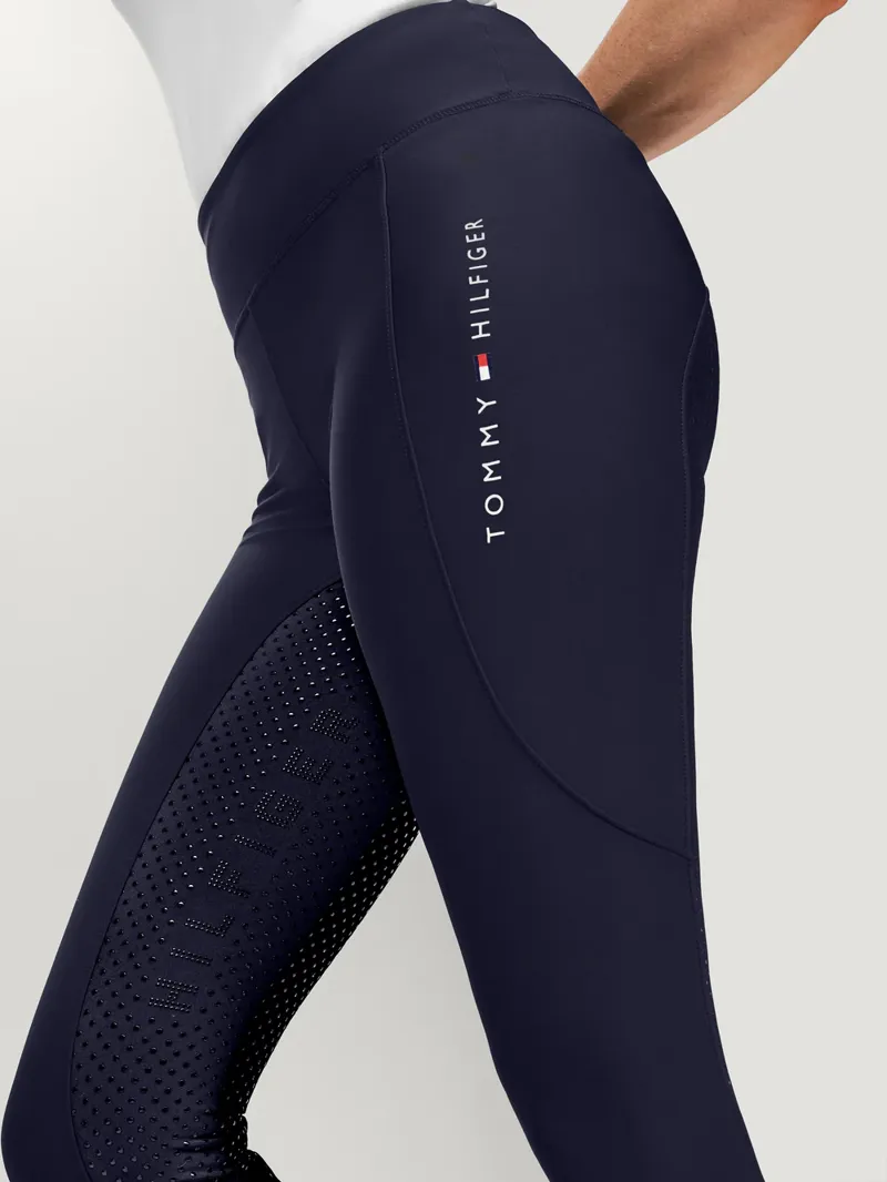 Tommy Hilfiger Devon Riding Leggings - Desert Sky-4