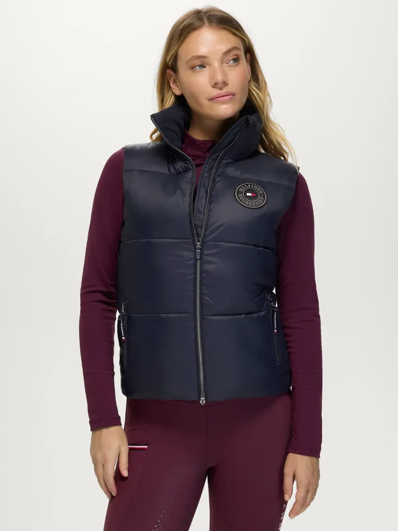 Tommy Hilfiger Everett Women Puffer Vest - Desert Sky-2