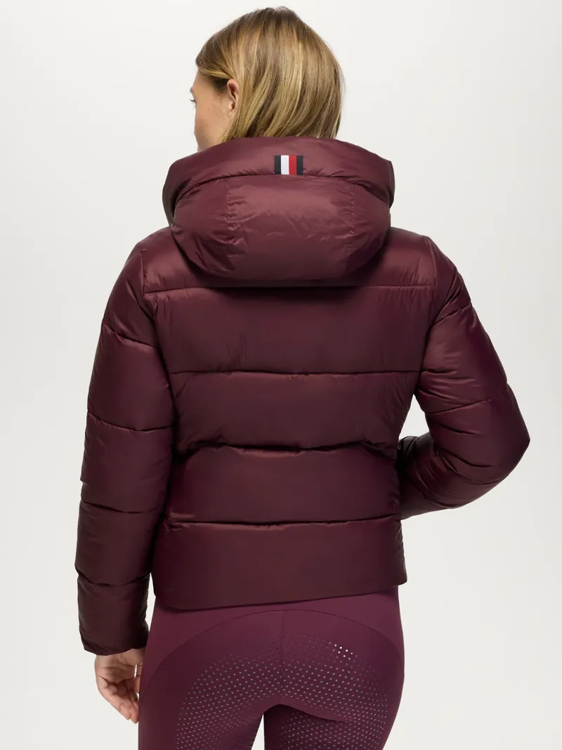 Tommy Hilfiger Glendale Women Puffer Jacket - Deep Burgundy-3