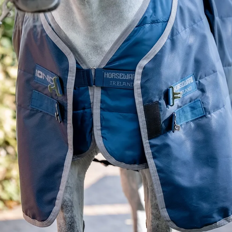 Horseware Ionic 50g Therapy Rug Liner - Imperial Blue/Silver/Navy-3