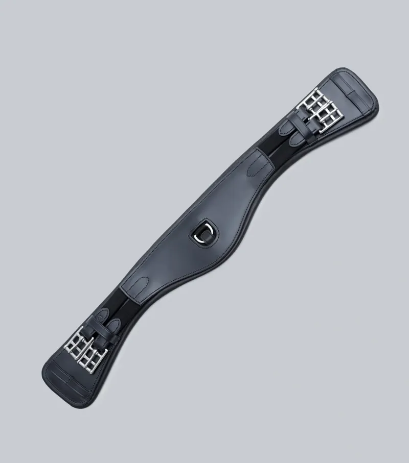 Premier Equine Tamarro Anatomic Leather Girth - Black