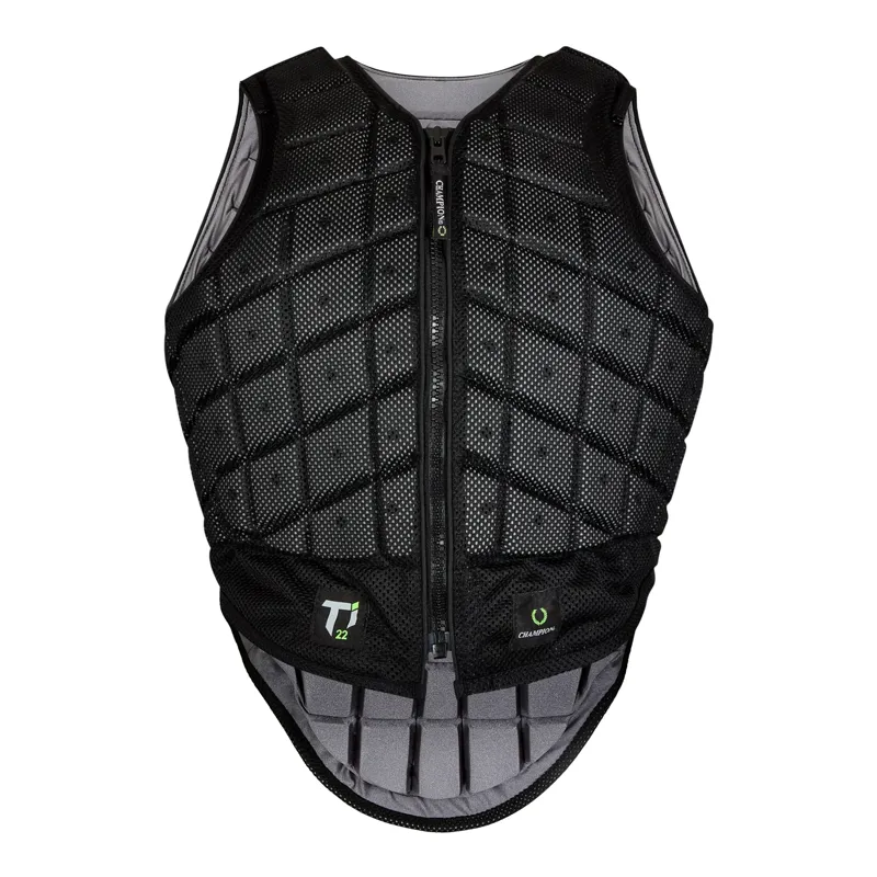 Champion Titanium Ti22 Children's Body Protector - Black
