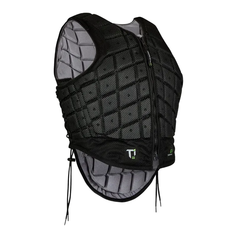 Champion Titanium Ti22 Children's Body Protector - Black-2