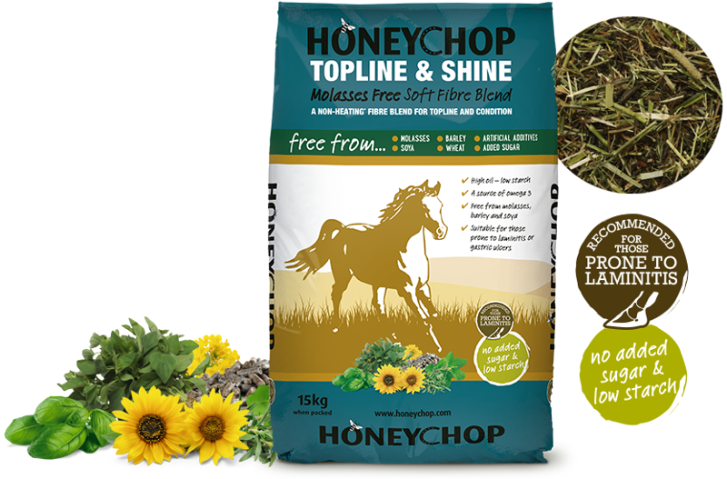 Honeychop Topline and Shine Conditioning Feed - 15kg