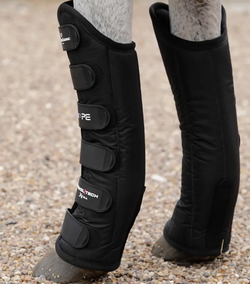 Premier Equine Travel-Tech Xtra Travel Boots - Black-2