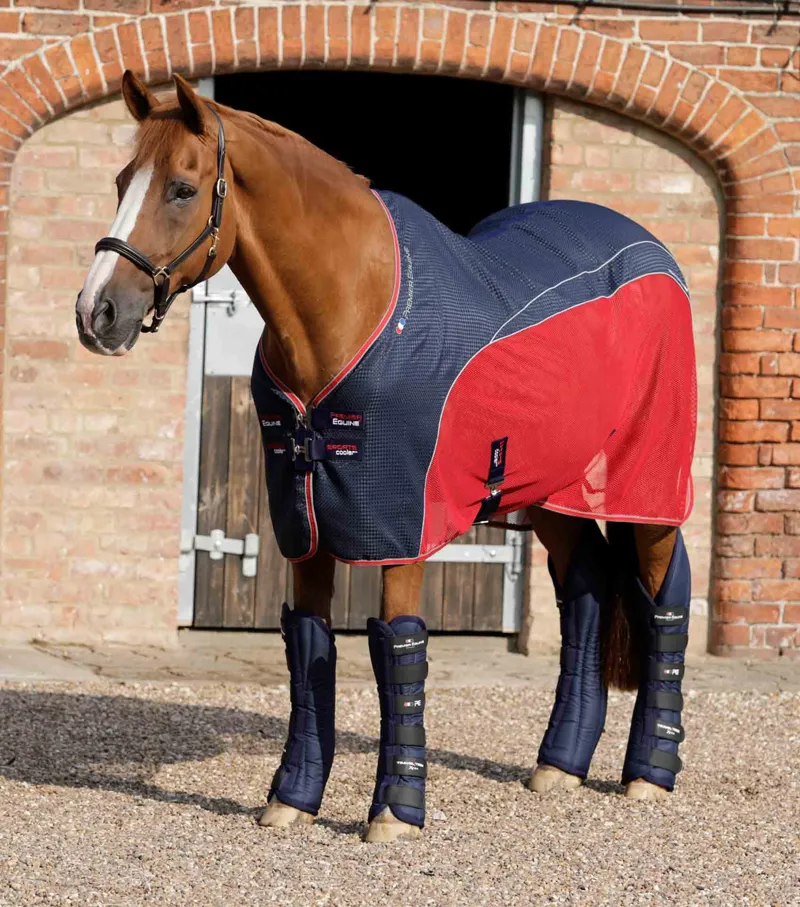 Premier Equine Travel-Tech Xtra Travel Boots - Navy-1