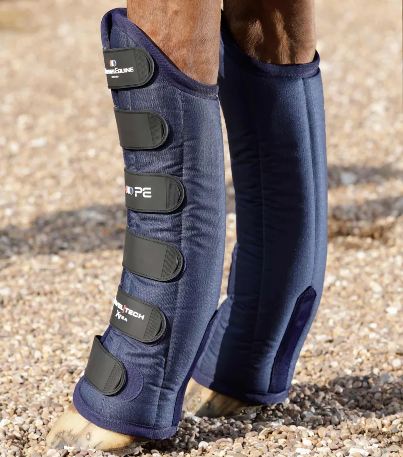 Premier Equine Travel-Tech Xtra Travel Boots - Navy-3