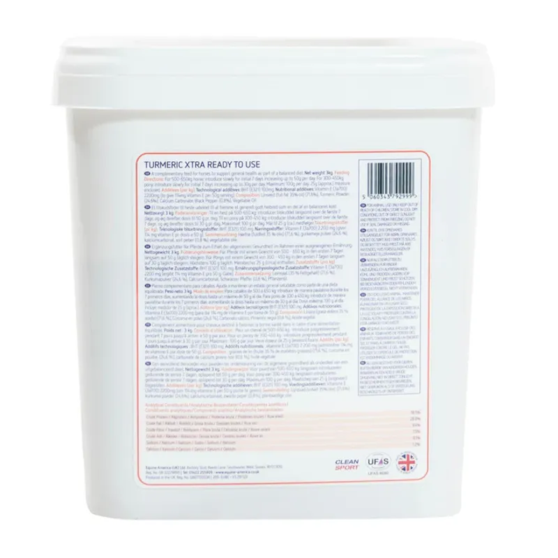 Equine America Turmeric Xtra - 3kg-1