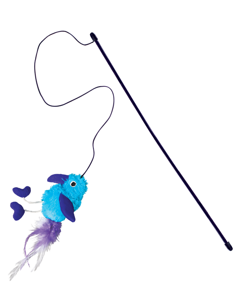 KONG Cat Feather Teaser Assorted Characters-4