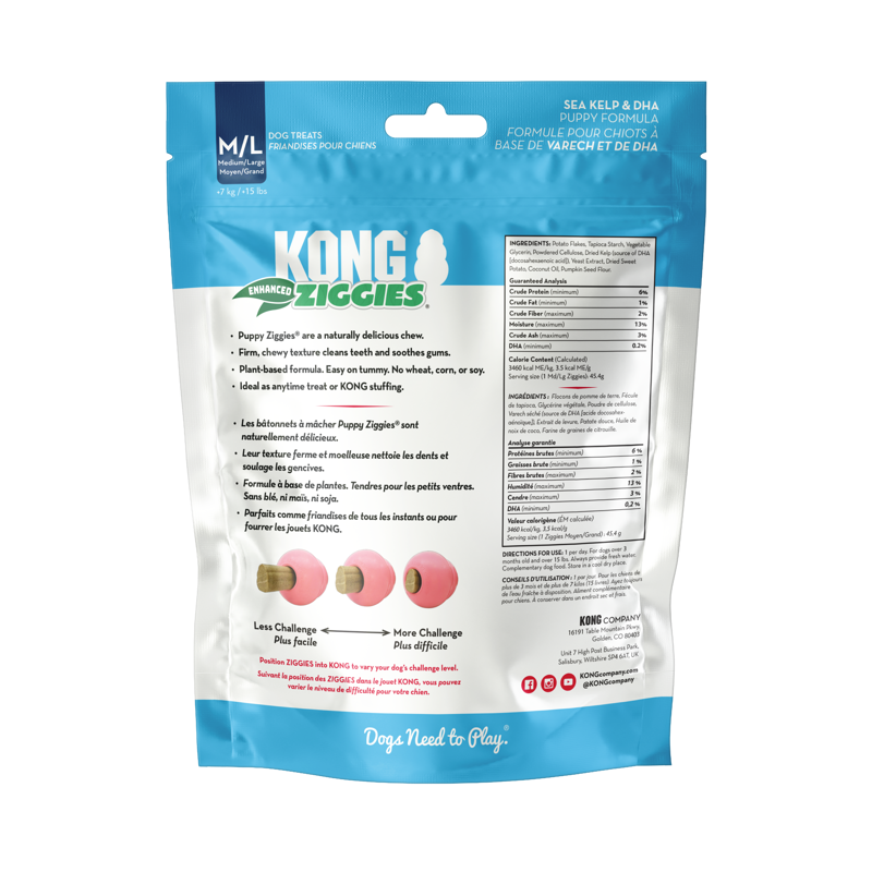 KONG Ziggies Enchanced Puppy Chews-2