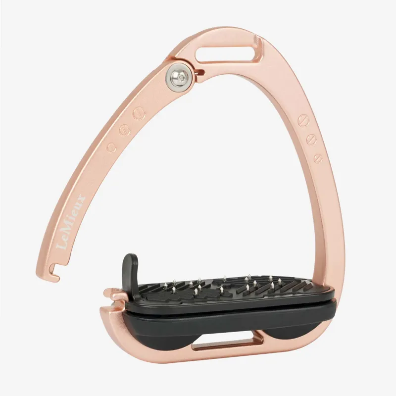 LeMieux Vector Control Stirrup - Rose Gold -1