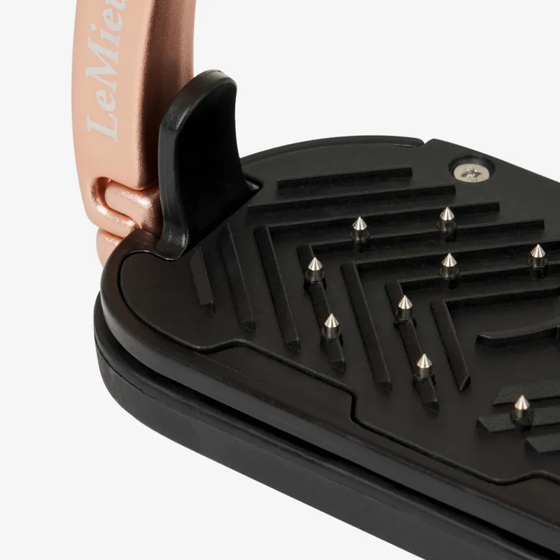 LeMieux Vector Control Stirrup - Rose Gold -2