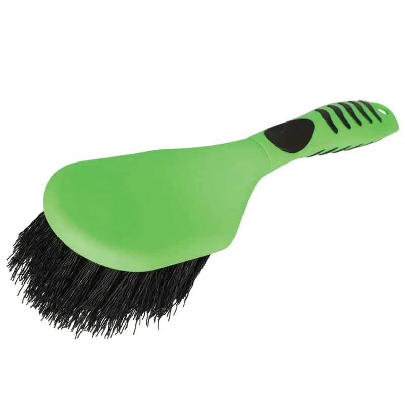 Hy Equestrian Vivid Bucket Brush - Green