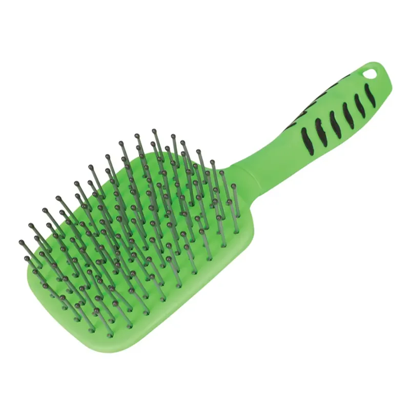 Hy Equestrian Vivid Mane and Tail Brush - Green