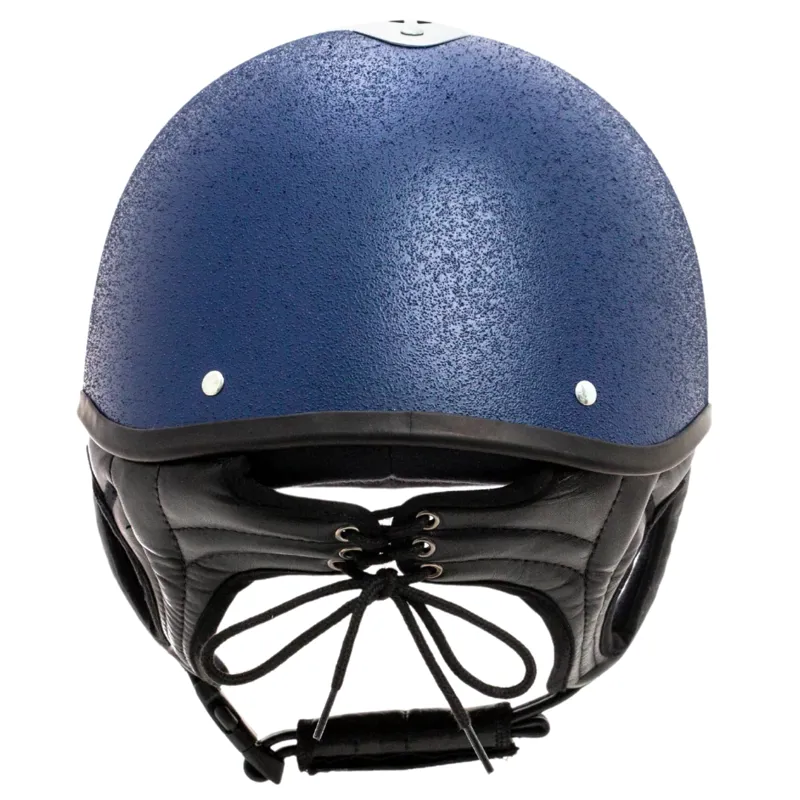 Champion Ventair Deluxe Skull Riding Helmet - Navy/Silver-3