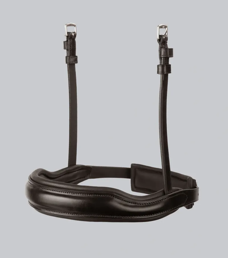 Premier Equine Verdura Anatomic Cavesson Noseband - Brown-3