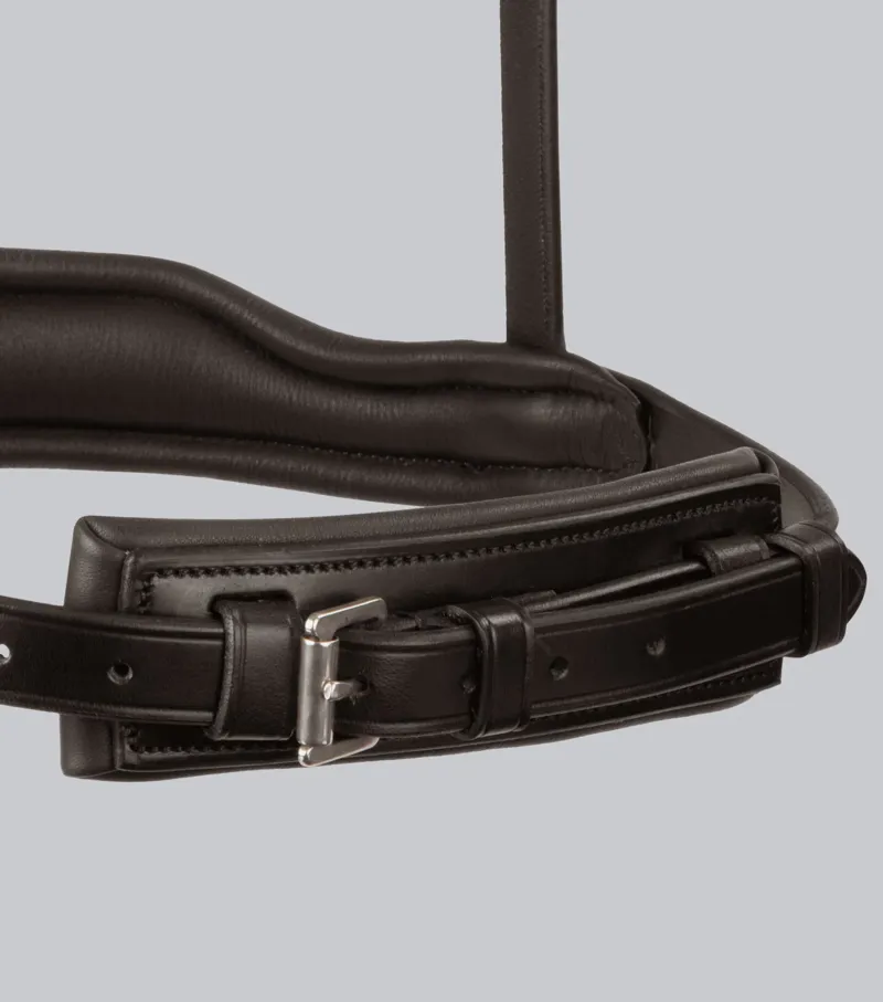 Premier Equine Verdura Anatomic Cavesson Noseband - Brown-4