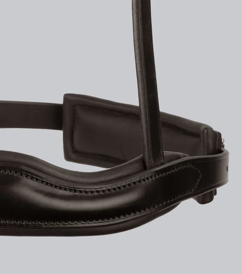 Premier Equine Verdura Anatomic Cavesson Noseband - Brown-5