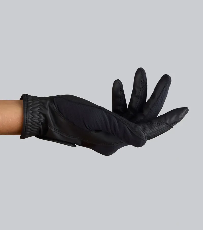 Premier Equine Vestra Riding Gloves - Black-4