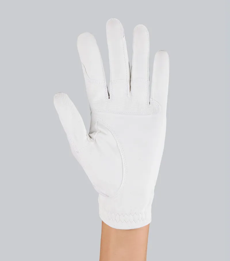 Premier Equine Vestra Riding Gloves - White-5