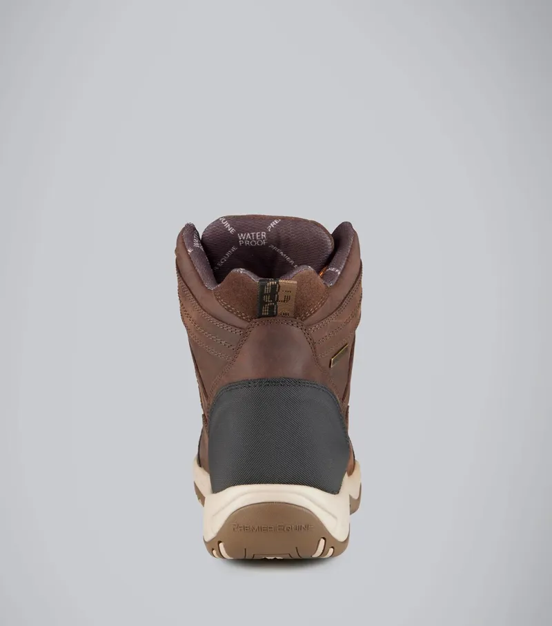 Premier Equine Vinci II Waterproof Laced Boots - Brown-3