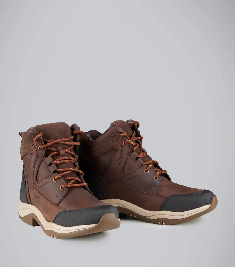 Premier Equine Vinci II Waterproof Laced Boots - Brown-4