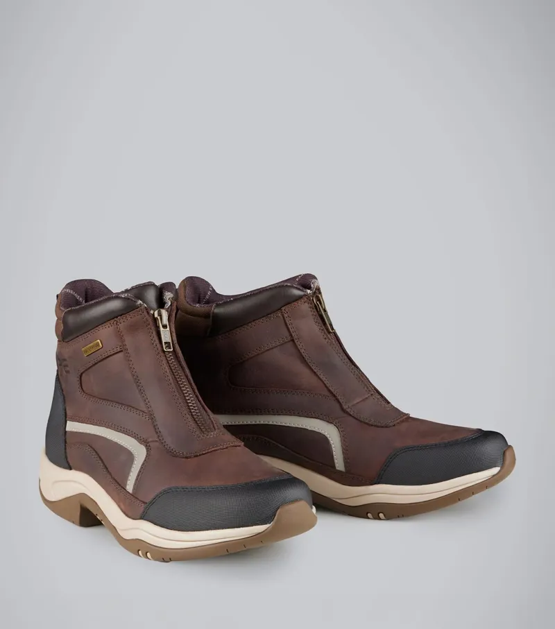 Premier Equine Vinci II Waterproof Zip Front Boots - Brown-4