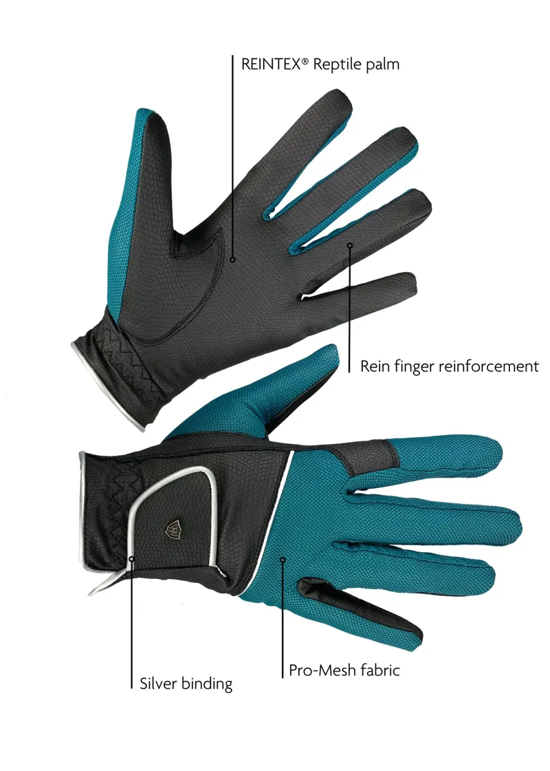 Woof Wear Vision Riding Glove - Ocean-1