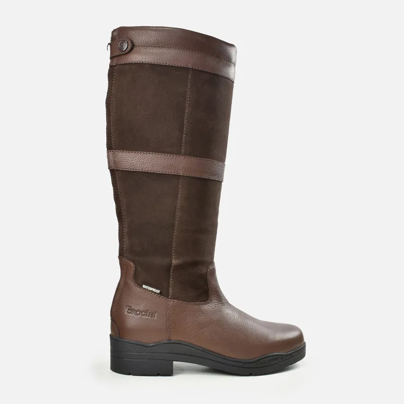 Brogini WB180 Hollingworth Zip Country Boots Regular - Brown
