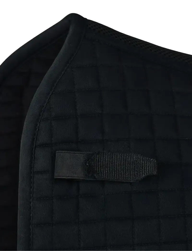 WeatherBeeta Prime Air-Tec Dressage Saddle Pad - Black-1