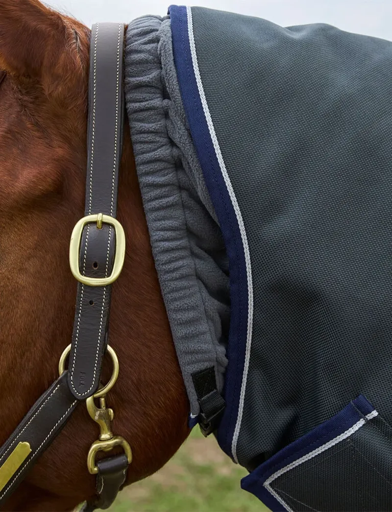 WeatherBeeta ComFiTec Ultra 220g Turnout Detach-A-Neck Rug - Charcoal-6