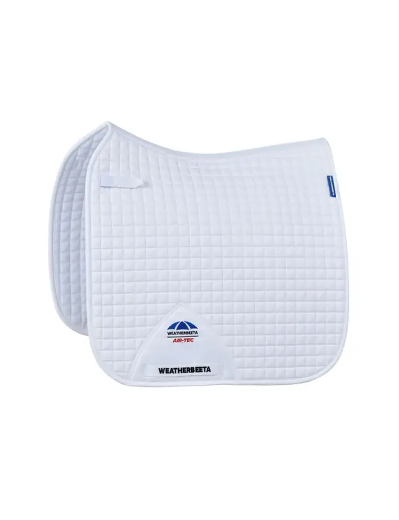 WeatherBeeta Prime Air-Tec Dressage Saddle Pad - White