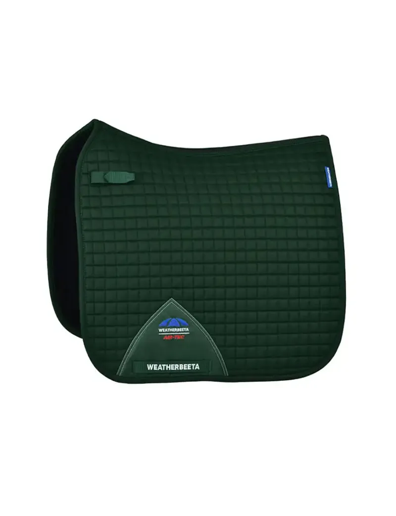 WeatherBeeta Prime Air-Tec Dressage Saddle Pad - Forest Green