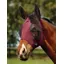 WeatherBeeta ComFiTec Deluxe Stretch Fly Mask With Ears - Burgundy/Black 