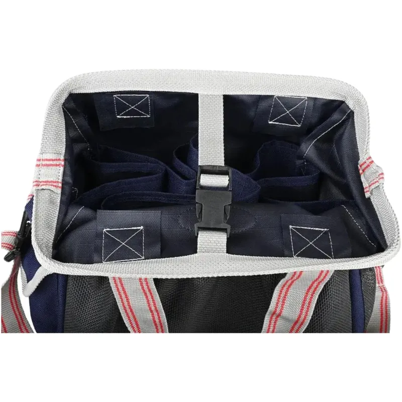 WeatherBeeta Grooming Tote Bag - Navy/Silver/Red-5