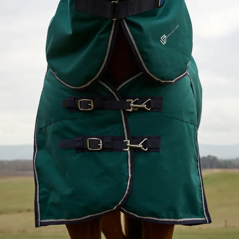 WeatherBeeta ComFiTec Plus Dynamic II Detach-A-Neck 220g Rug - Forest Green-1